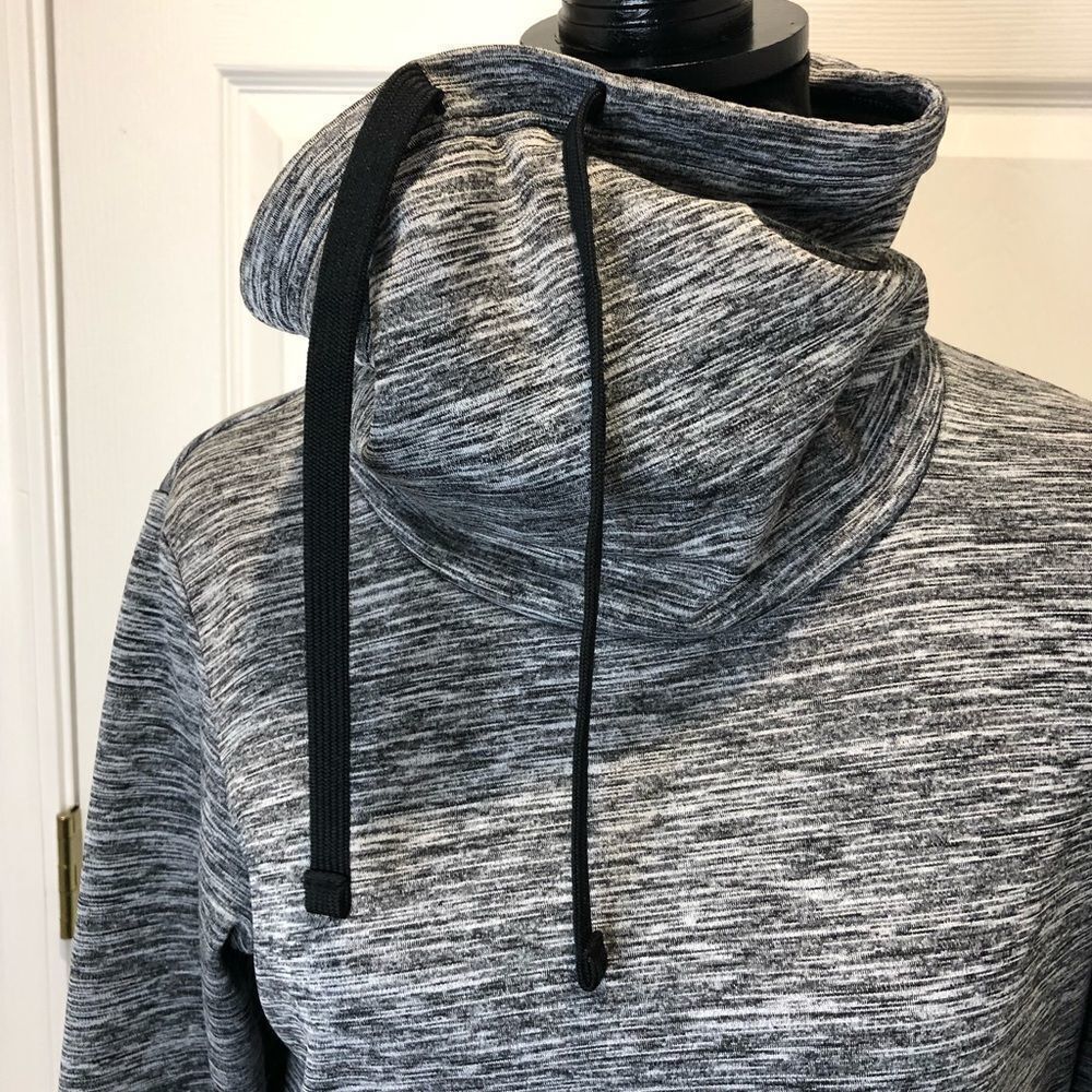 Columbia gray cowl neck long sleeve pullover jacket size x small - Picture 6 of 11
